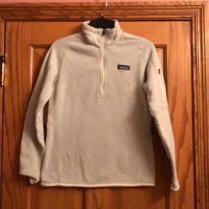 Patagonia qtr length front zip better sweater
